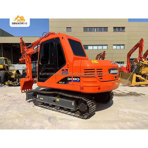 Doosan <b>Excavator</b> Dh80 Used Korea Mini <b>Excavator</b> Doosan Used Mini <b>8</b> <b>Ton</b> Doosan DH80 Hydraulic Crawler <b>Excavator</b> Used DH 80 - Product Image 1