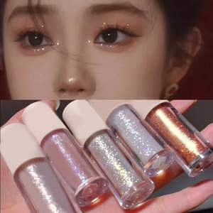 리퀴드 아이섀도우 팔레트 쉬머 글리터 펄 브라이트닝 안료 미니 아이섀도우 프라이빗 라벨 롱래스팅 아이메이크업 제품 - Product Image 4