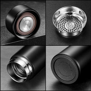 Thông minh LED hiển thị nhiệt độ kim loại cách nhiệt chai nước thép không gỉ chân không thông minh <span class=keywords><strong>Flask</strong></span> - Product Image 3