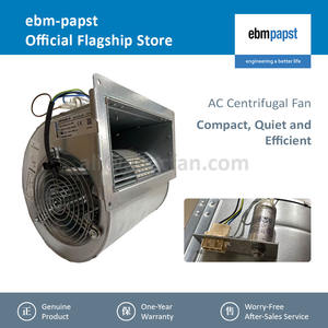 For D4E146-AA07-25 146mm 230VAC 0.54A 128W 1100RPM Full <b>Metal</b> Centrifugal Cooling <b>Fan</b> Free Standing OEM Ball Bearing - Product Image 2