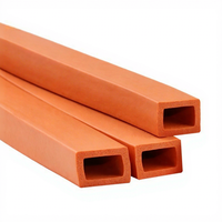 Bande d'étanchéité en silicone expansé thermo-isolante résistante aux hautes températures, moulée sur mesure pour les portes de sortie d'air des fours de machines de revêtement