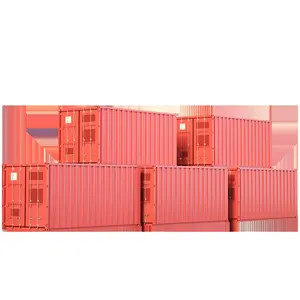 Free Sea 40GP scatola piatta ordinaria 20ft container usato Container a secco Cargo vuoto mare Container