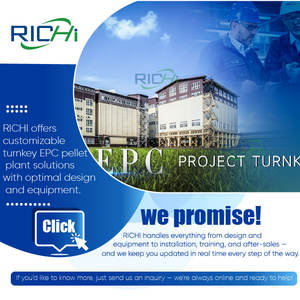 RICHI 고용량 3-4 t/h 플로팅 피쉬 피드 펠렛 압출기 - Product Image 6