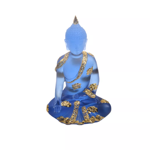 Nhựa trong suốt bức tượng phật tượng tôn giáo nhà hành lang tearoom hiên trang trí tùy chỉnh Zen nghệ thuật thủ công phát sáng Thỏ - Product Image 5