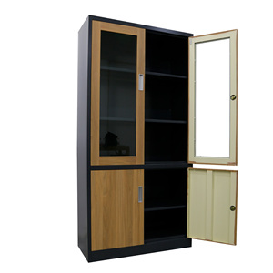 Armoire de rangement métallique moderne démontable en acier, ignifuge et réglable, pour cuisine et salle de sport, fournie directement par l'usine - Product Image 6