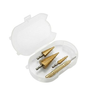 Yiduo Metric Step <b>Drill</b> <b>Bits</b> Hex Shank 4-22mm For Nonferrous Metals - Product Image 2