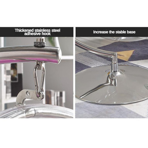 Nhà vườn Patio đồ nội thất thiết kế hiện đại Vòng Đu ghế tùy chỉnh trong suốt Acrylic trong nhà treo đu ghế cho trẻ em - Product Image 5