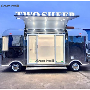 Camion de restauration mobile préfabriqué, pizza, barbecue, food truck, remorque avec cuisine complète, kiosque à café, remorque de concession alimentaire, foodtrucks - Product Image 4