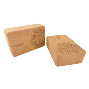 <span class=keywords><strong>CAINA</strong></span> CORK Venta caliente corcho orgánico Yoga ladrillo 3*6*9 4*6*9 pulgadas corcho Natural Yoga bloques de alta densidad antideslizante - Product Image 5