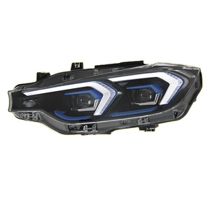 Nouveauté : Phare avant à LED 55W de haute qualité avec lentille, lumière de jour 6000K blanc H1 pour BMW Série 3 F30 F35 (2013-2019), 12V B - Product Image 3