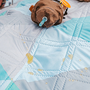 Tapis <span class=keywords><strong>de</strong></span> pique-nique pliable imperméable extra large 200x200cm, couverture <span class=keywords><strong>de</strong></span> <span class=keywords><strong>plage</strong></span> portable pour la famille, le camping et les voyages - Product Image 2