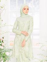 Ensemble tunique musulmane décontractée de couleur unie avec pantalon chemisier pour femmes Baju Kurung Abaya vêtements islamiques hauts pour femmes 2022