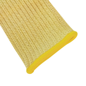 Junmu Mangas Protectoras Amarillas de Aramida Resistentes a Cortes y Llamas para Soldadura, 20cm, Resistentes al Calor Nivel 3, Talla Única - Product Image 2