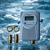 Compteur d'eau à ultrasons haute précision avec alarme de faible débit et lecture à distance LoRaWAN pour le contrôle de l'eau industrielle