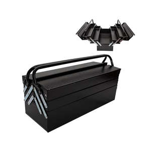 Caja de Herramientas Personalizada de Hierro Eléctrica Impermeable para Camioneta con Asa, Recubierta de Polvo, 530x200x200mm - Product Image 3