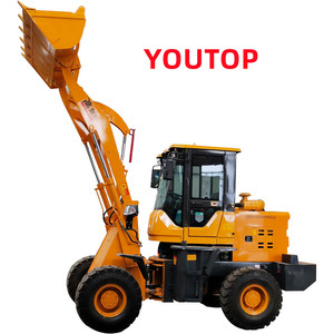 Wheel Loader Mini Tugas Berat Terbaik dengan Perlengkapan Kustomisasi Bucket - Product Image 4