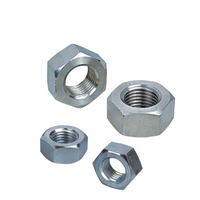 DIN934 304 316 Mur Baut Heksagonal Baja Tahan Karat Mur Heksagonal M2 M2.5 M3 M4 M5 M6 M8 M10