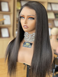 SHY Perruque Humaine 5.0 à Nœuds Simples, Très Vendue, avec Ligne de Cheveux Pré-Plumée, Nœuds Décolorables, 100% Cheveux Humains pour Femmes - Product Image 2