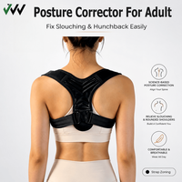 Ceinture correctrice de posture dorsale, dispositif correcteur de posture de grande qualité pour femmes et hommes
