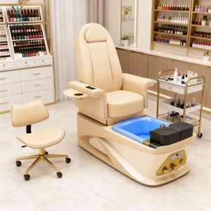 Nouveauté, fauteuil de pédicure spa de beauté haut de gamme de luxe, fauteuil de massage des pieds pour manucure et pédicure, station électrique pour les ongles - Product Image 2