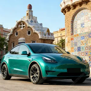 StarNav สำหรับรถยนต์ Model Y ปี 2020 2021 2022 2023 ชุดแต่งขอบล้อหน้าหลังซ้ายขวา ตกแต่งภายนอกตัวถัง - Product Image 2