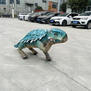 Robot chien Ankylosaurus inspiré des dinosaures, robot de patrouille en métal, sécurité publique intérieure/extérieure pour les parcs à thème, les centres commerciaux, les aéroports - Product Image 3