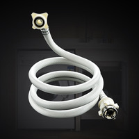 Tuyau d'arrivée d'eau pour machine à laver en PVC, raccord d'extension de tuyau de vidange, accessoires de pression 2.5, pièce de 1.0 kg, vente en gros usine