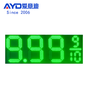 40inch <span class=keywords><strong>7</strong></span> đoạn LED hiển thị, LED gas dấu hiệu giá chữ số duy nhất LED Board cho truy cập LED scoreboard - Product Image 3
