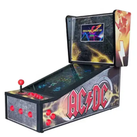 Machine de jeu de flipper mécanique à pièces 3D 4K, flipper virtuel, machine de jeu d'arcade, machine de divertissement à vendre
