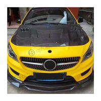 Capot moteur en fibre de carbone style GT personnalisé en gros pour Mercedes-Benz CLA-Class A35 W177 2019-2023 – Amélioration du capot moteur en carbone