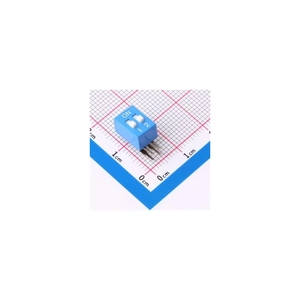 Switches Accessory <strong>DT</strong>-02LT Flat Toggle Raised SPST <strong>2</strong> Positions 25mA 24V 3000 <strong>Times</strong> Operating Life Blue DIP Switch DT02LT - Product Image 1