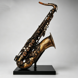 Saxophone ténor Bb en <span class=keywords><strong>cuivre</strong></span> antique, matériau en laiton, saxophone professionnel de haute qualité - Product Image 1