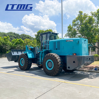 LTMG Caricatore frontale elettrico a batteria agli ioni di litio 5ton 7ton caricatore elettrico con condizionatore d'aria