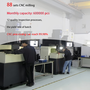 עיבוד שבבי מדויק <span class=keywords><strong>CNC</strong></span>, חלקי כרסום וחריטה בהתאמה אישית מסגסוגת טיטניום ופלדת אל-חלד אנודייזה, עבור מארז שעון - Product Image 5