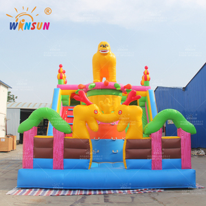 WINSUN Le <span class=keywords><strong>Gorille</strong></span>, Nuevo Diseño de Castillo Inflable Comercial con Temática de Gorila en Venta - Product Image 5