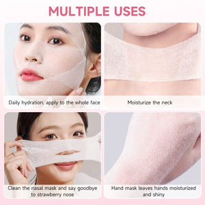 Disponibili Compresse Umidificate Monouso con Etichetta Privata OEM/ODM, Design con Foro Aperto e Senza Perforazioni, Ultra Assorbenti e Sottili, 200 Pezzi - Product Image 2