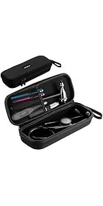 Estuche Organizador de Viaje para Electrónicos Caseling de EVA Rígido - Funda Protectora Antigolpes para Cargadores, Bancos de Energía y Cables - Compacto 9.5x5.7" con Correa de Muñeca - Product Image 2