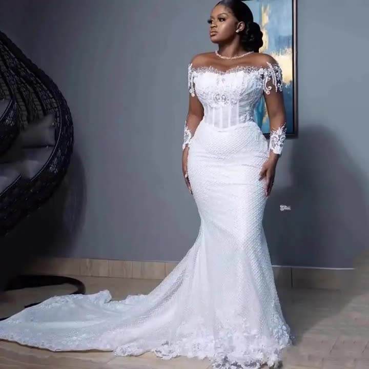 ready to ship wedding gown