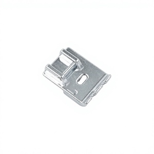 ORIGINAL Pied presseur double en métal pour machine à coudre, accessoire pour l'insertion de cordon, pour la couture de vêtements - Product Image 4