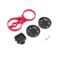 Support de fixation pour ordinateur de vélo sur potence ou potence-intégrale pour Garmin Edge