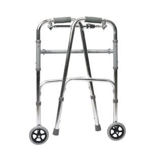 Kanglai Aluminum Alloy <b>Walker</b> Dual Wheel Elderly Mobility Aid Rehabilitation Equipment - Product Image 5