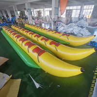 Bateau gonflable en forme de banane pour adultes et enfants