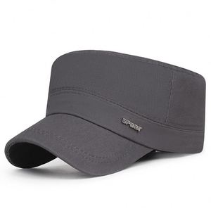 Casquettes de baseball ajustables en coton pour hommes, à visière plate, décontractées, pour l'extérieur, personnalisables et conçues sur mesure - Product Image 2