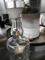Équipement de distribution de boissons en bouteilles en plastique semi-automatique, machine de remplissage par siphon, remplisseuse de bouteilles multi-liquides, vin, sauce soja, whisky