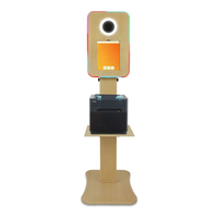 Boîtier métallique compatible avec appareil photo DSLR et iPad pour borne photo selfie de mariage