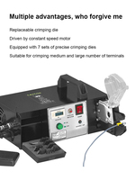 Nouveau produit moule universel câble dénudage Terminal sertissage Machine pour automobiles et motos