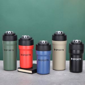 17Oz New Double Wall Stainless Steel Tumbler Design Sense Niche Boys Drink Cup with Outdoor Straps for On-The-Go - Product Image 4