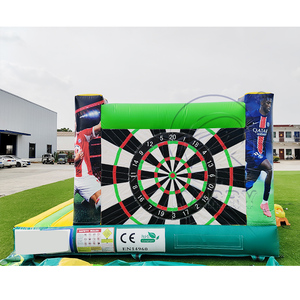 Château gonflable commercial personnalisé en PVC pour stars du football, combo château gonflable et trampoline pour fêtes - Product Image 4