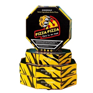 Scatole per Pizza Personalizzate Piane, Ottagonali, Rotonde e Circolari da 9, 10, 14, 24, 28, 30, 32, 33 e <span class=keywords><strong>60x40</strong></span> Pollici per Impasto Pizza - Product Image 1