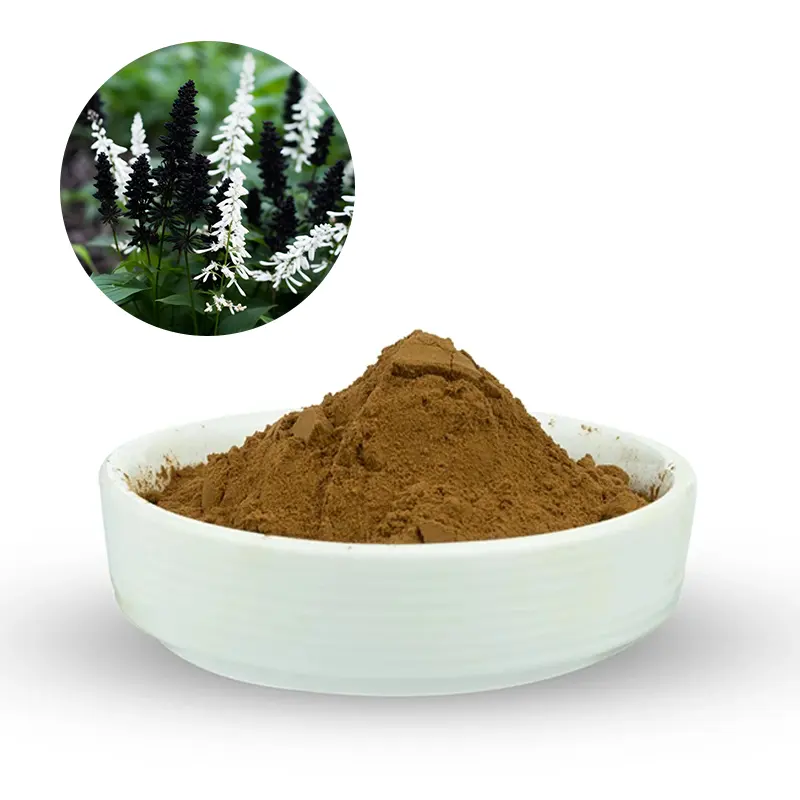 Wholesale Bulk Black Cohosh Powder Pure Natural Bulk Black Cohosh Extract Powder 2.5% Triterpenoid Saponin